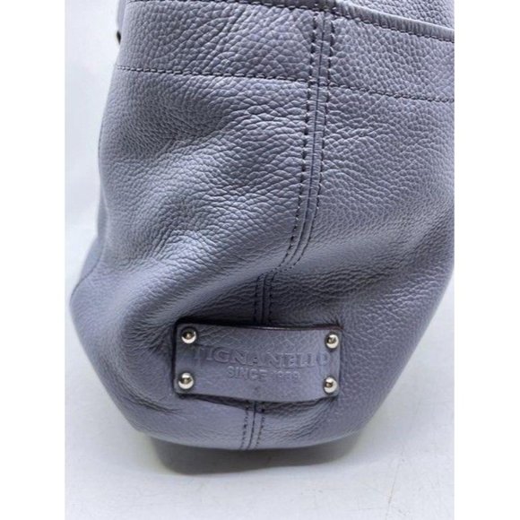 tignanello bag light purple leather tote - Picture 5 of 12